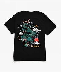 Primitive Kids Meltdown Black T-Shirt