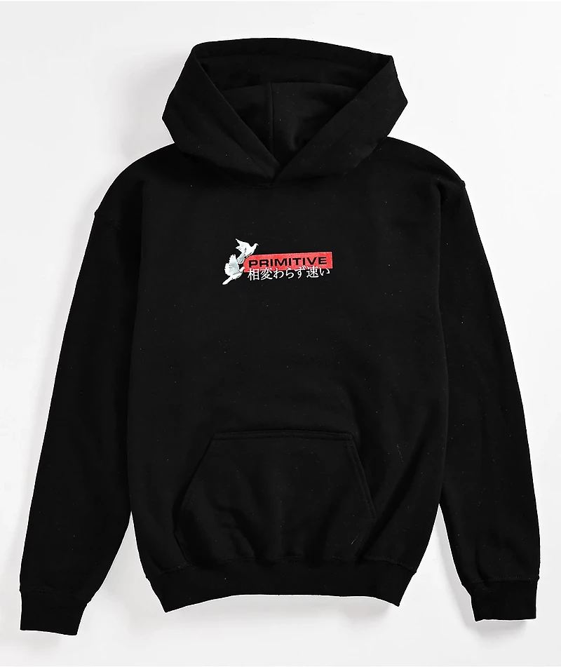 Primitive Kids Nightwatch Black Hoodie