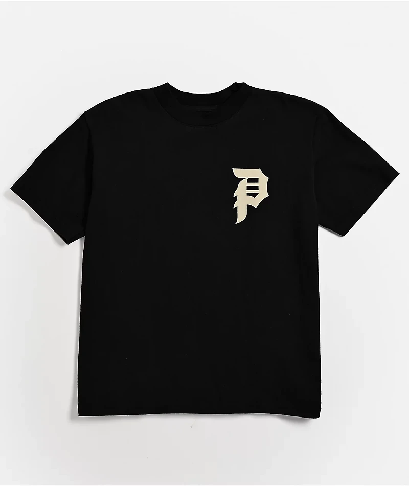 Primitive Kids Protector Black Heavyweight T-Shirt