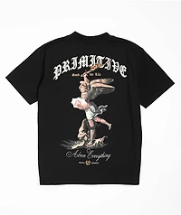 Primitive Kids Protector Black Heavyweight T-Shirt