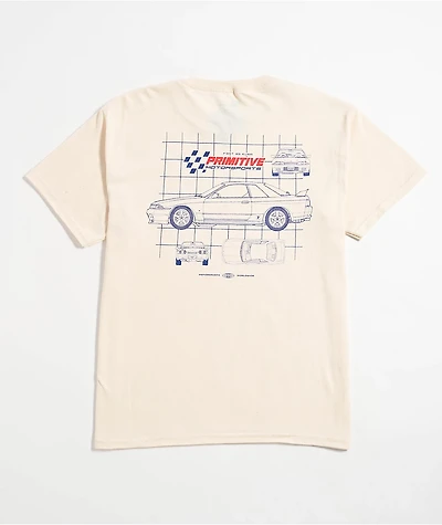 Primitive Kids Specs Natural T-Shirt
