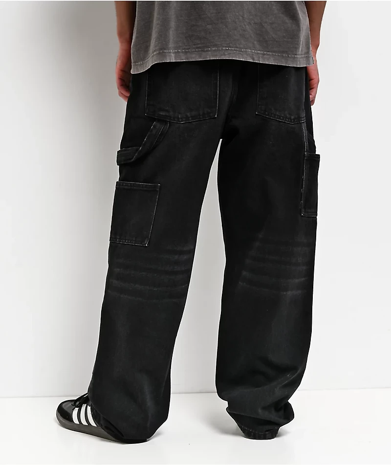 Primitive Kyoto Black Wash Carpenter Jeans