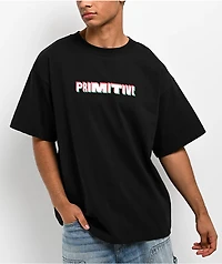 Primitive Landscape Dirty P Black Heavyweight T-Shirt