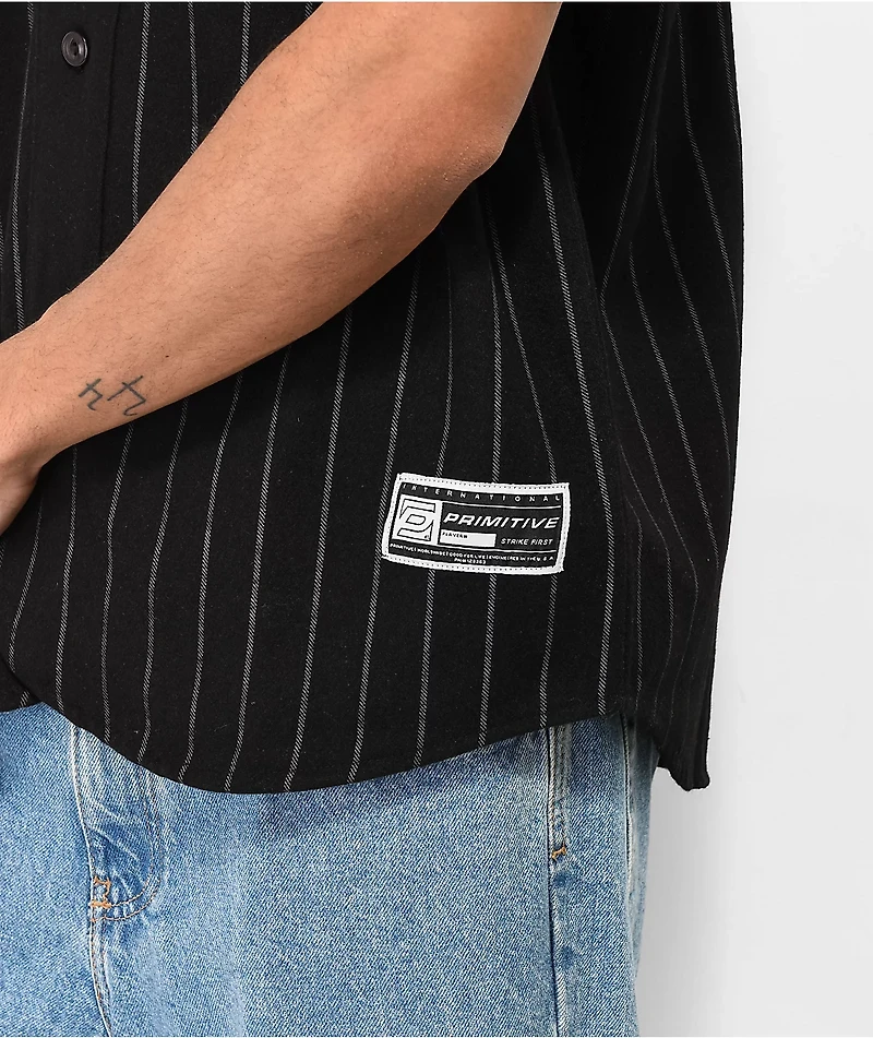 Primitive Legend Black Baseball Jersey