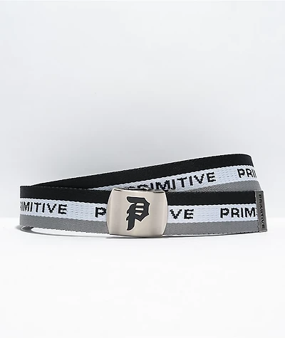 Primitive Levels Grey Web Belt