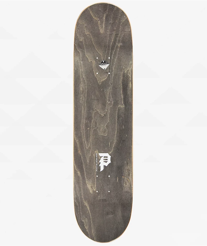 Primitive Long Play 8.125" Skateboard Deck