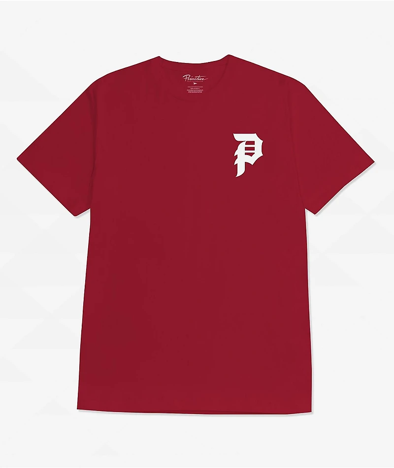 Primitive Love Bygone Red T-Shirt