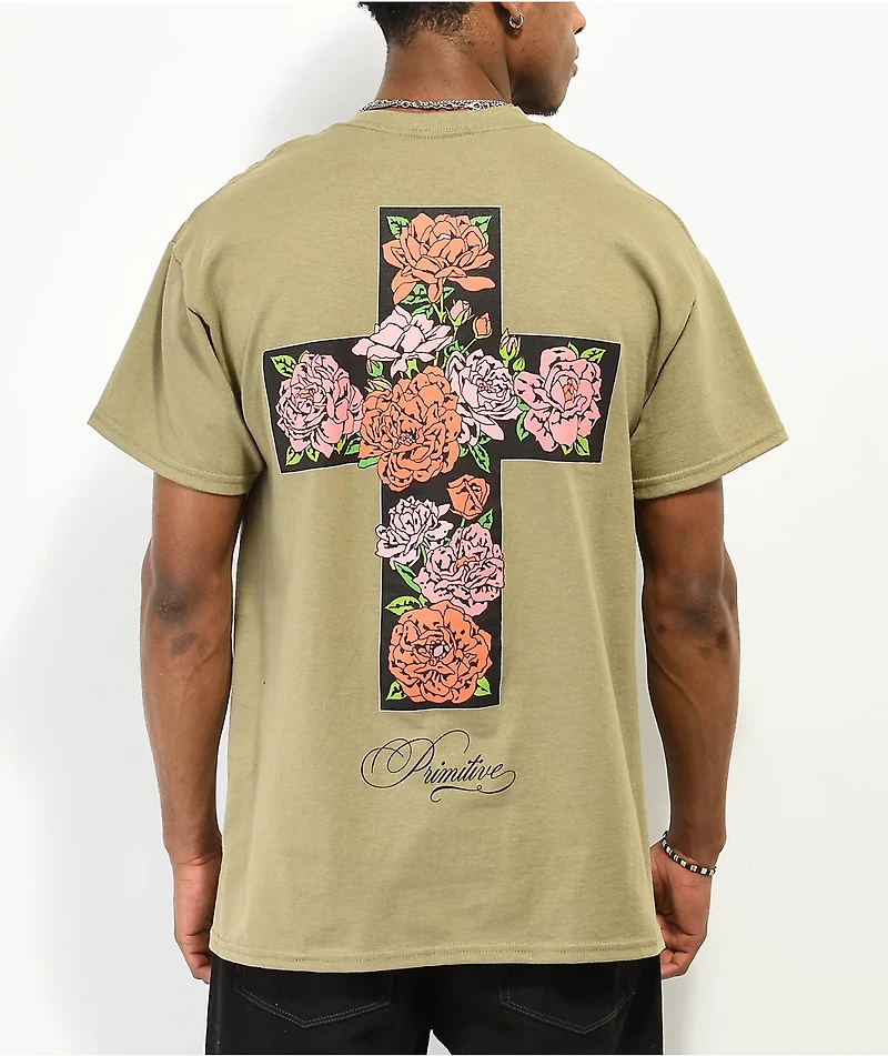 Primitive Love Carmine Green T-Shirt