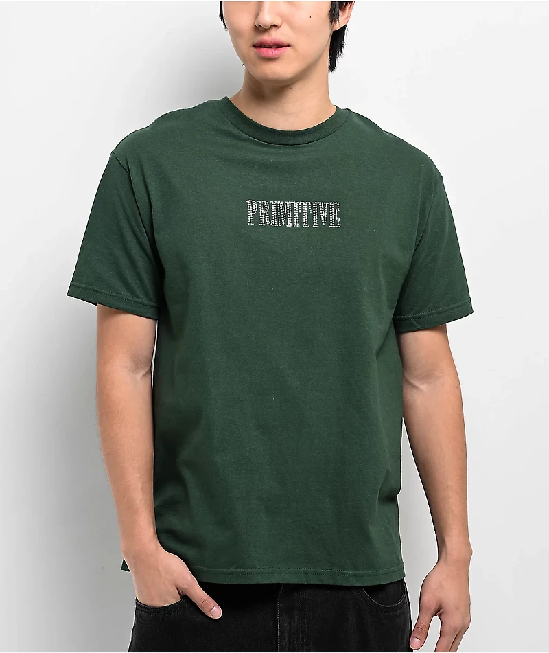 Primitive Magic Dirty P Forest Green T-Shirt