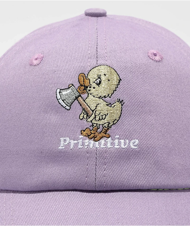 Primitive Mallory Lavender Strapback Hat
