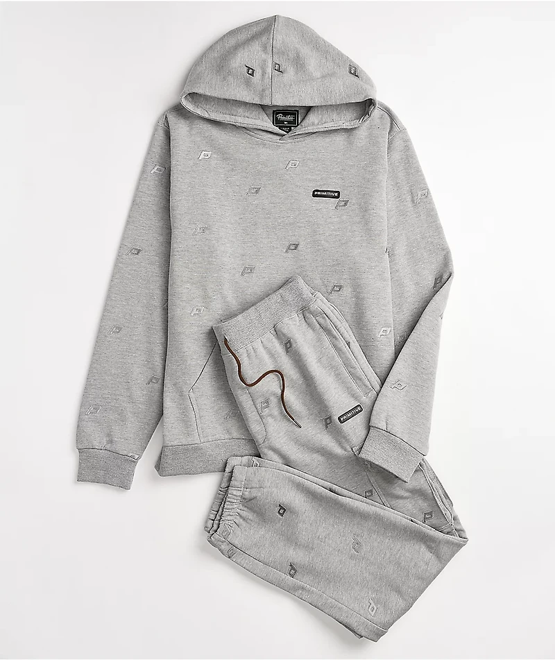 Primitive Mateo Grey Hoodie