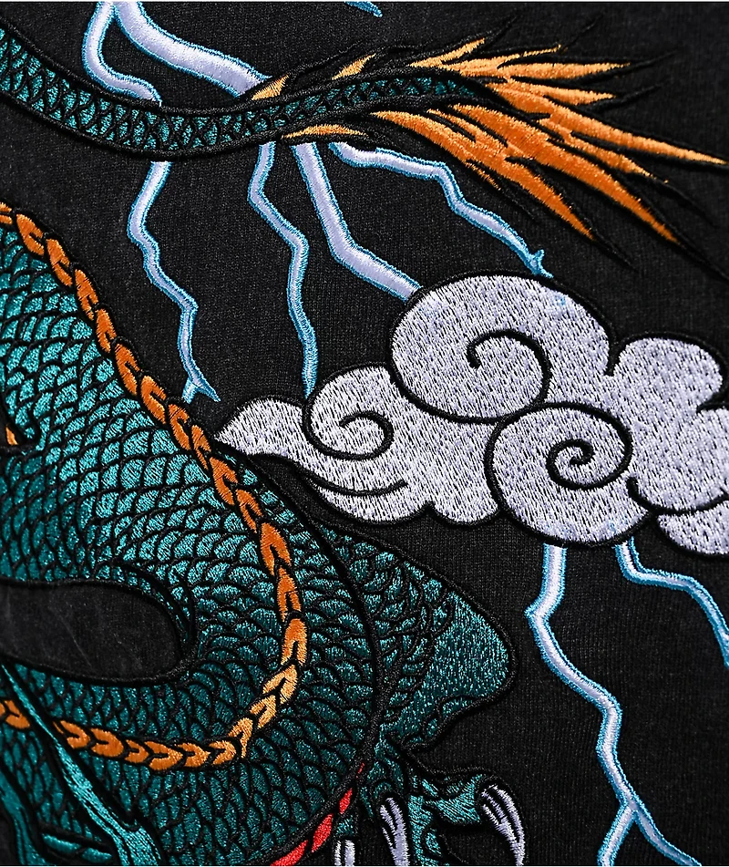 Primitive Meltdown Black Heavyweight T-Shirt