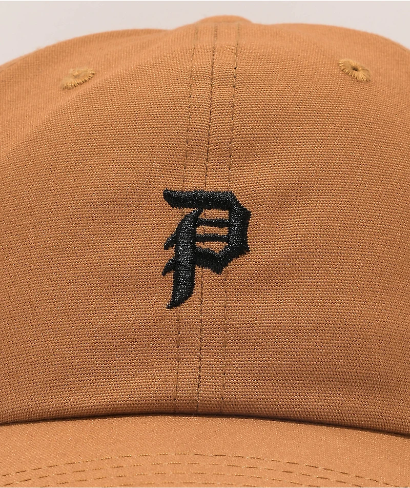 Primitive Mini Dirty P Tan Strapback Hat
