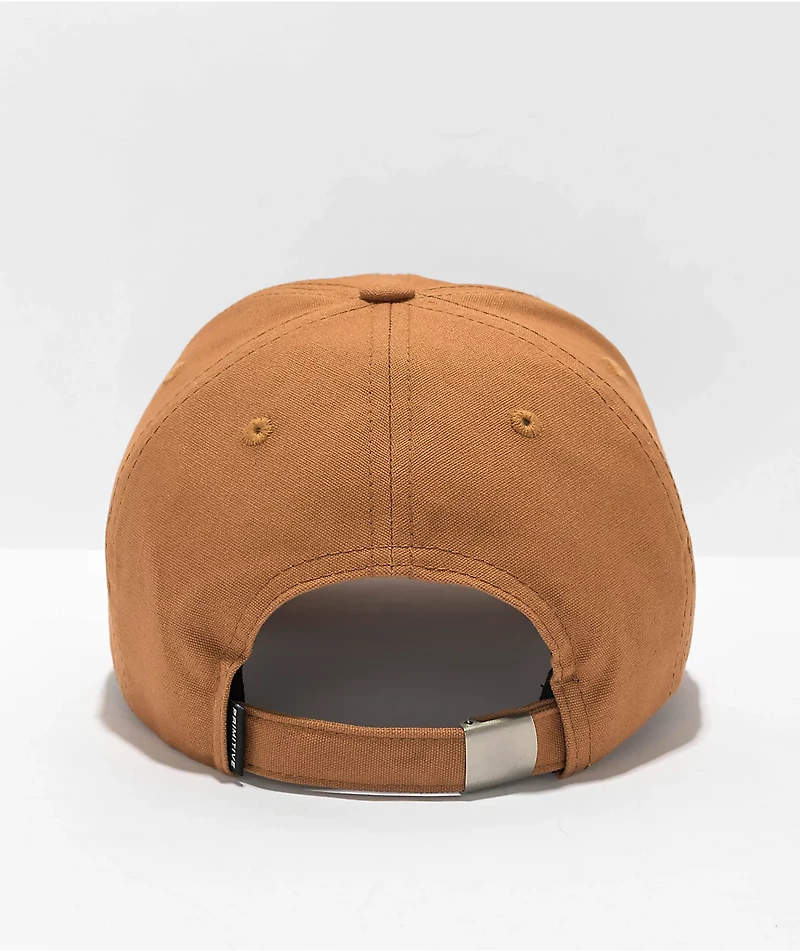 Primitive Mini Dirty P Tan Strapback Hat