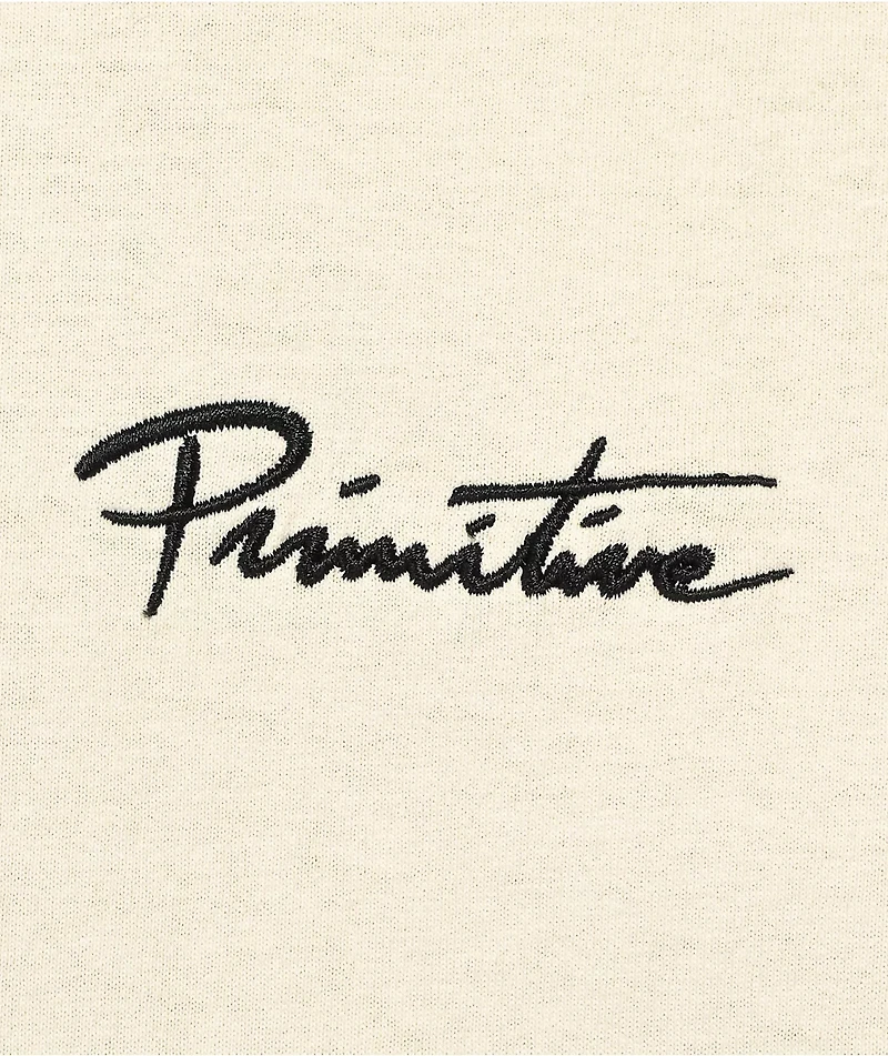 Primitive Mini Nuevo Cream T-Shirt