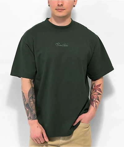 Primitive Mini Nuevo Green T-Shirt