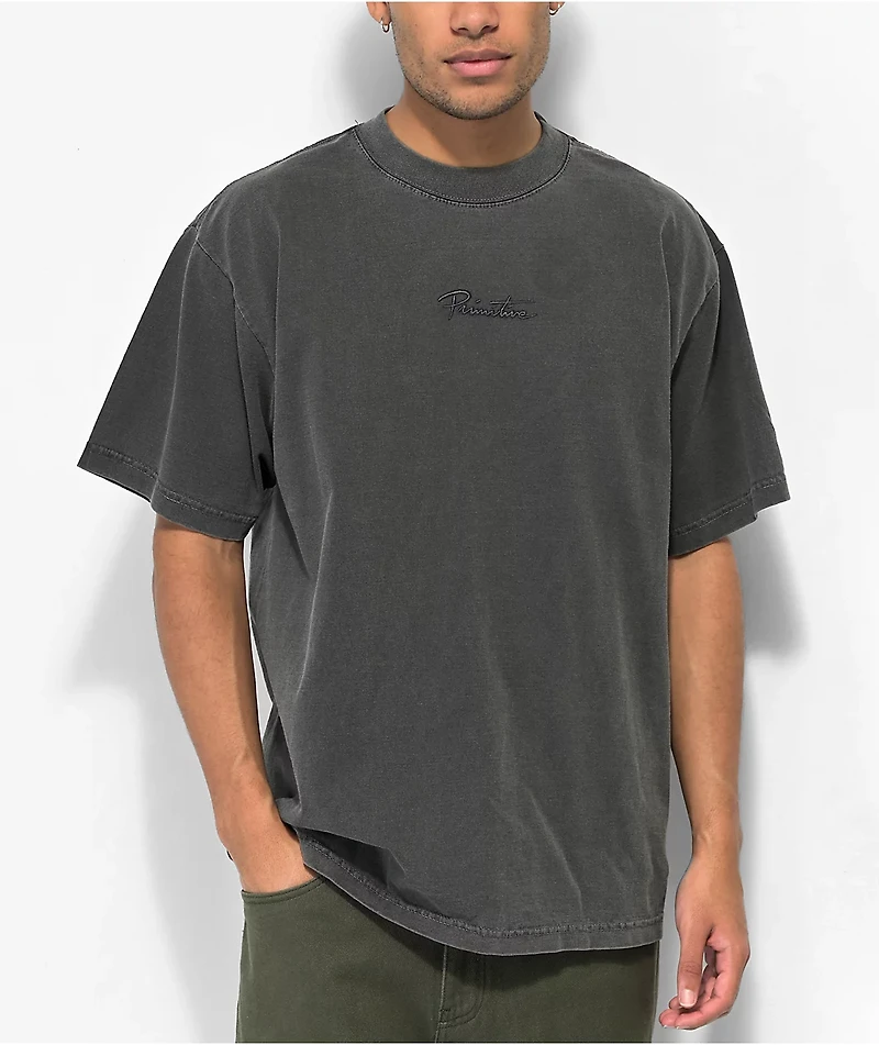 Primitive Mini Nuevo Grey T-Shirt