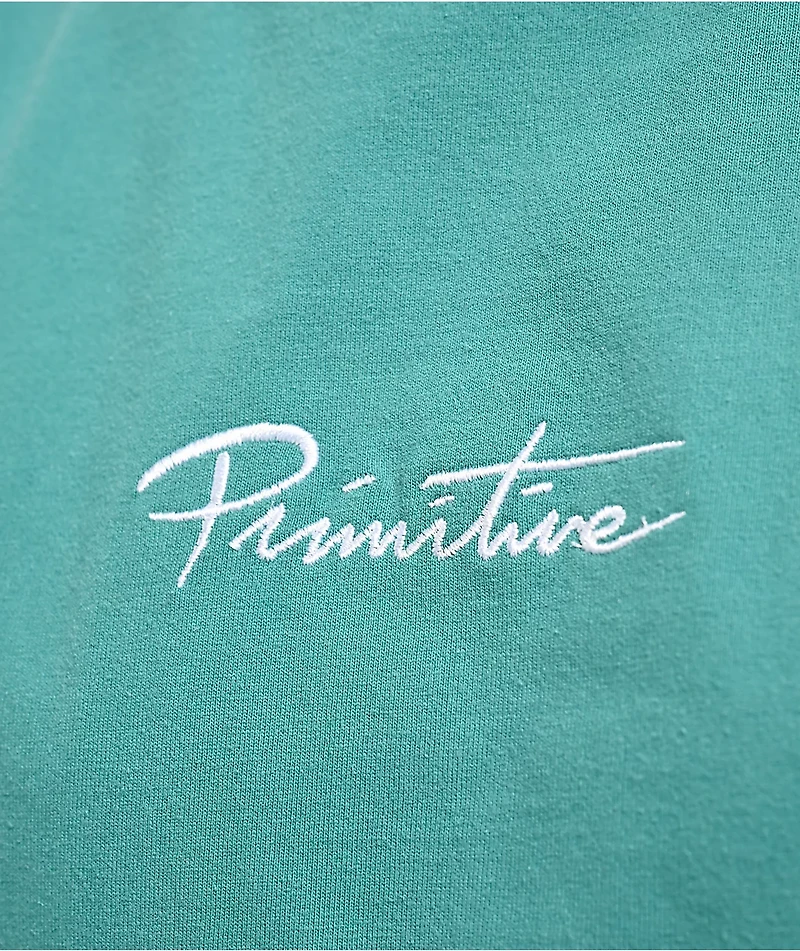 Primitive Mini Nuevo Teal Heavyweight T-Shirt