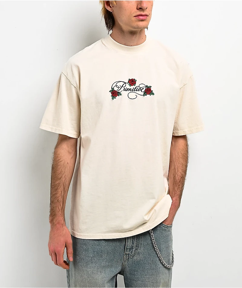 Primitive Mission Cream T-Shirt