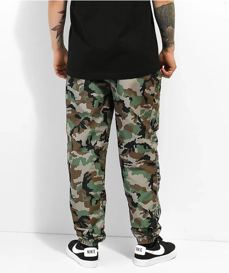 Primitive Mission Nylon Camo Skate Pants