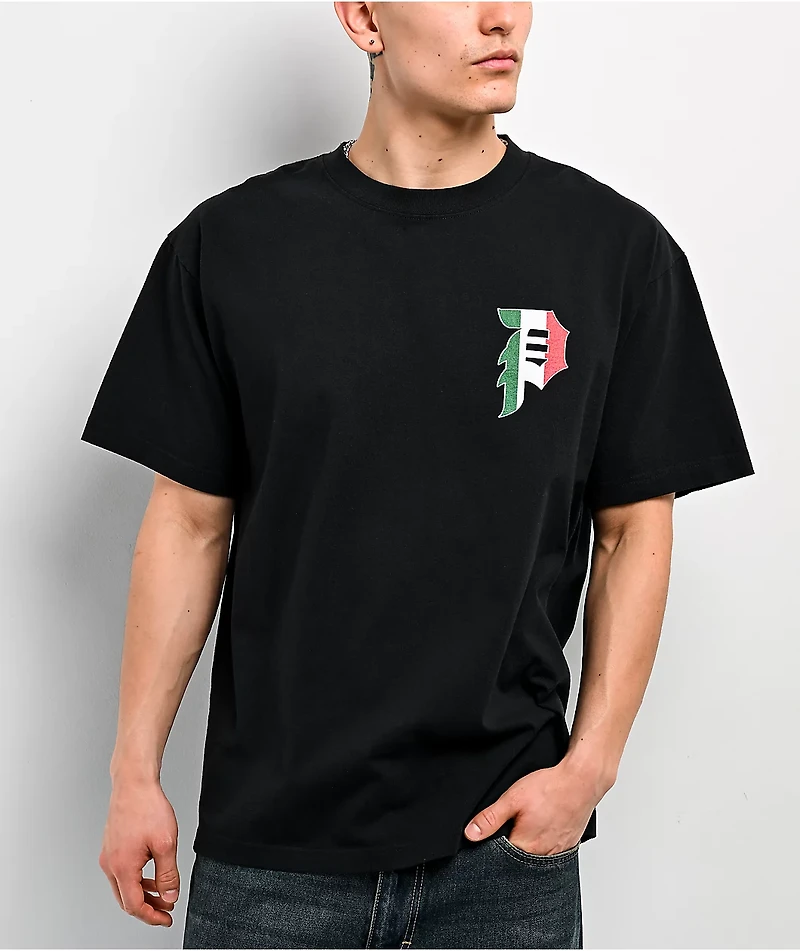 Primitive National Dirty P Black Heavyweight T-Shirt