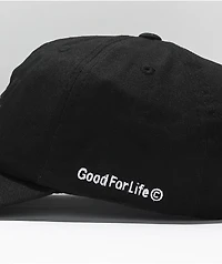 Primitive Noble Black Strapback Hat