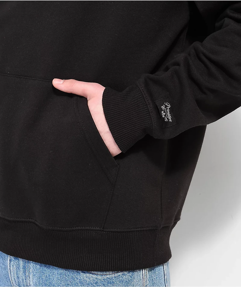 Primitive Nuevo Core Premium Black Hoodie