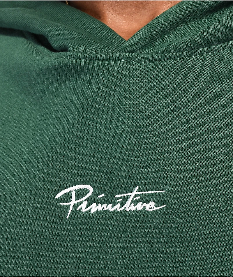 Primitive Nuevo Core Premium Green Hoodie
