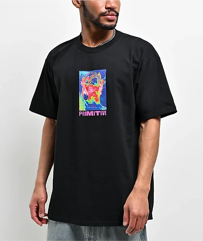 Primitive Olympus Black T-Shirt