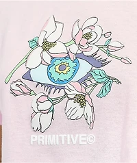 Primitive Oracle Pink Crop T-Shirt