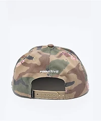 Primitive Osaka Dirty P Camo Snapback Hat