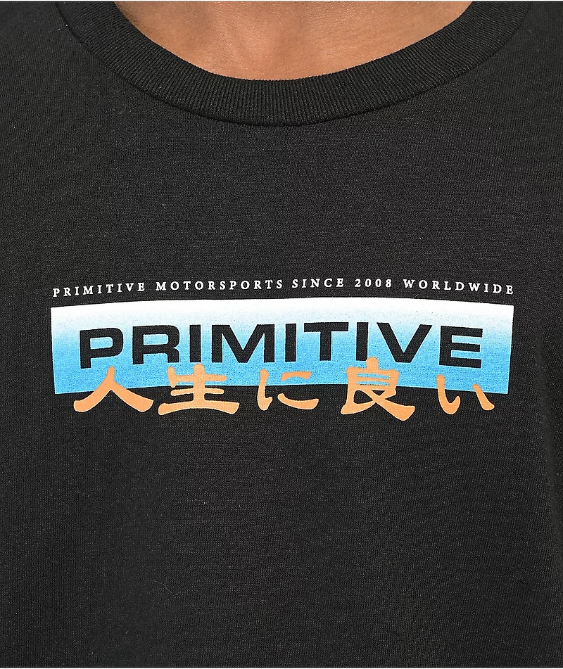 Primitive Osaka Nights Black T-Shirt