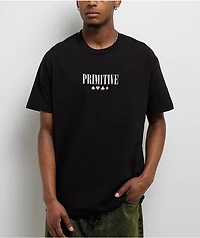 Primitive Players Black Heavyweight T-Shirt