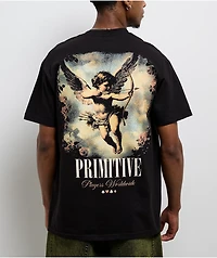 Primitive Players Black Heavyweight T-Shirt