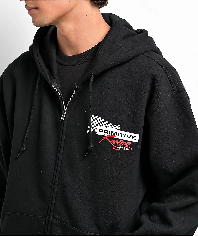 Primitive Podium Black Zip Hoodie