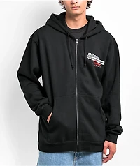 Primitive Podium Black Zip Hoodie