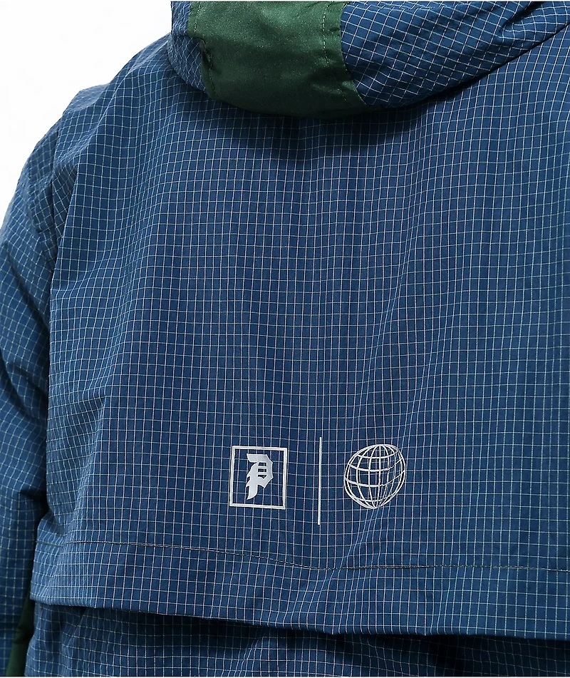 Primitive Prime Blue & Green Anorak Jacket