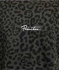 Primitive Quest Nuevo Grey Heavyweight T-Shirt