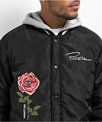 Primitive Rebirth Twofer Black Varsity Jacket