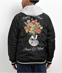 Primitive Rebirth Twofer Black Varsity Jacket