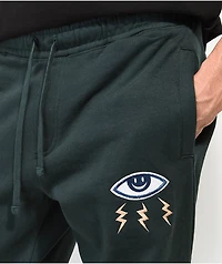 Primitive Reboot Green Fleece Sweatpants