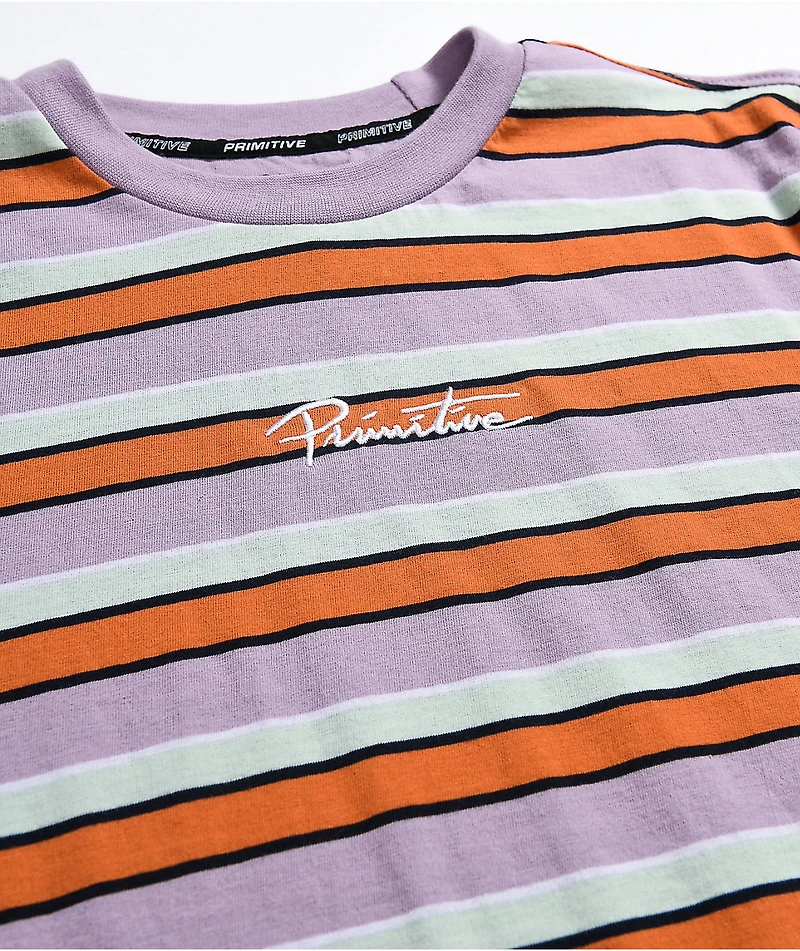Primitive Red & White Striped T-Shirt