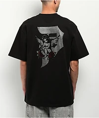 Primitive Reflect Rhinestone Black Heavyweight T-Shirt