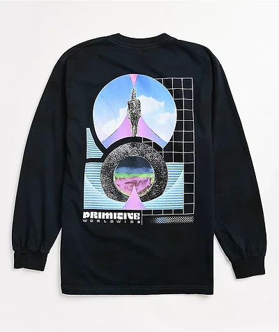 Primitive Revolver Blue Long Sleeve T-Shirt