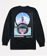 Primitive Revolver Blue Long Sleeve T-Shirt