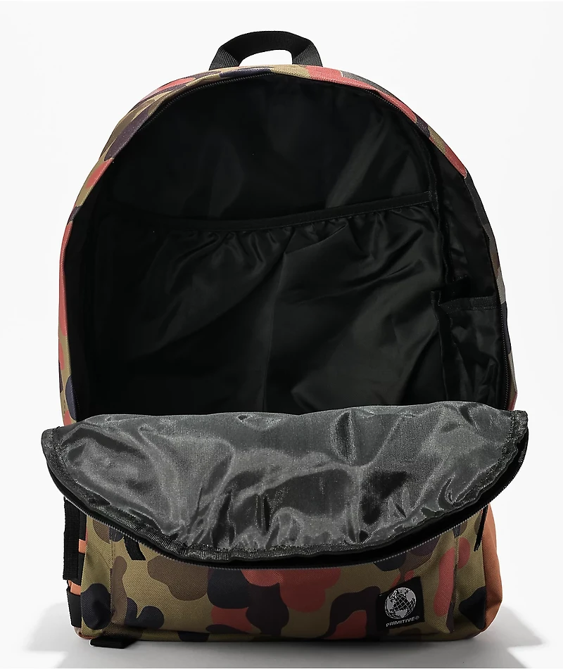 Primitive Rider Camo Backpack