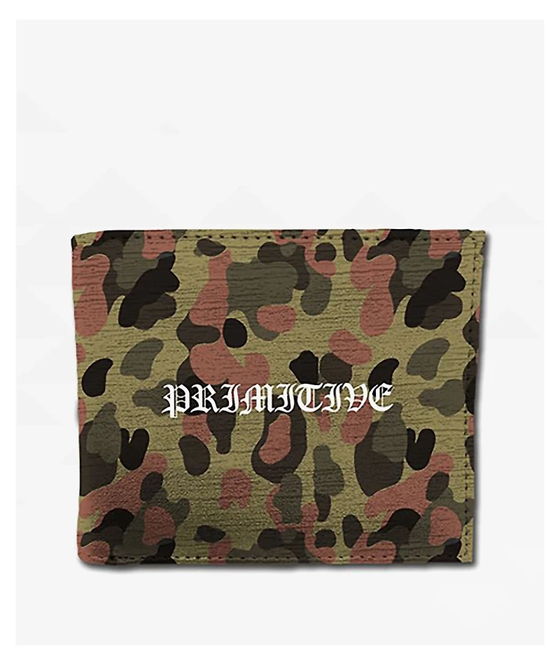 Primitive Rider Camo Bifold Wallet