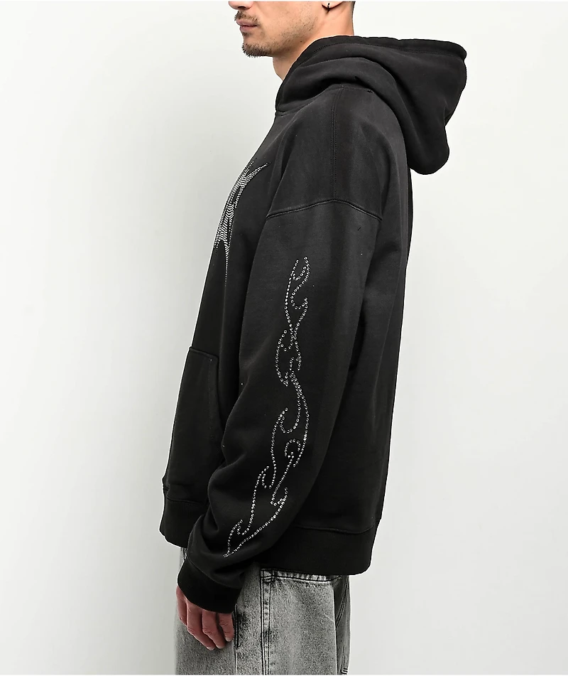 Primitive Risk Heavyweight Black Hoodie