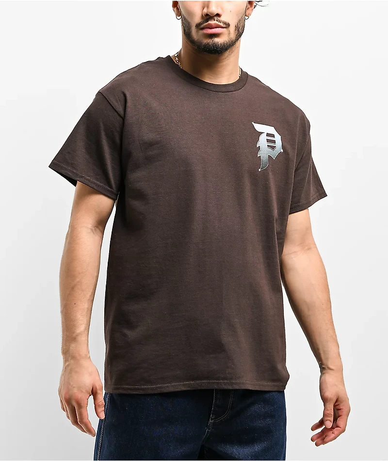 Primitive Rollin Brown T-Shirt