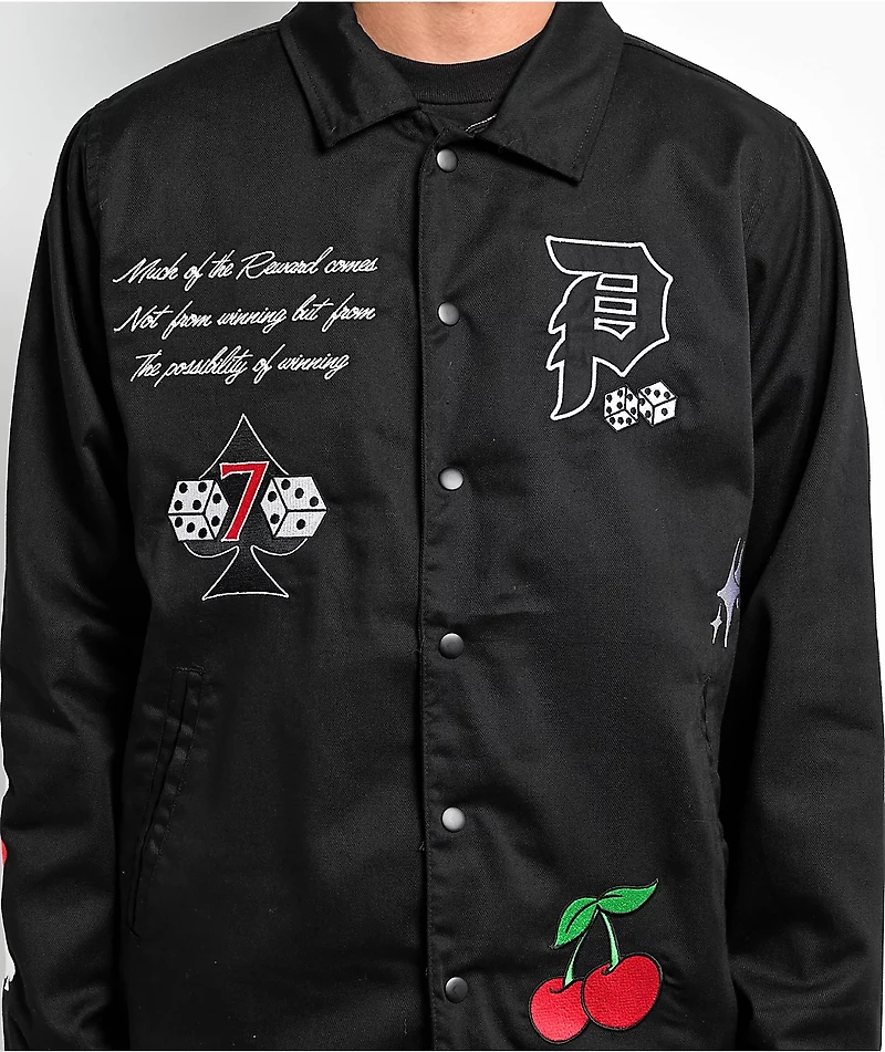 Primitive Royal Black Coaches Jacket